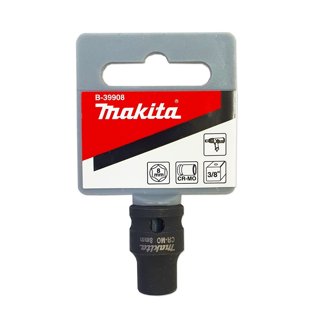 ลูกบล็อก MAKITA B 39908  Impact 3 8 นิ้ว ขนาด 8x28 mm 