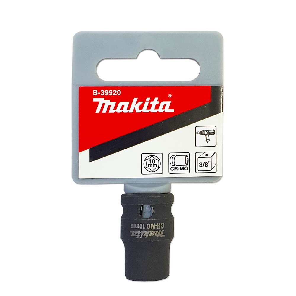 ลูกบล็อก MAKITA B 39920  Impact 3 8 นิ้ว ขนาด 10x28 mm 
