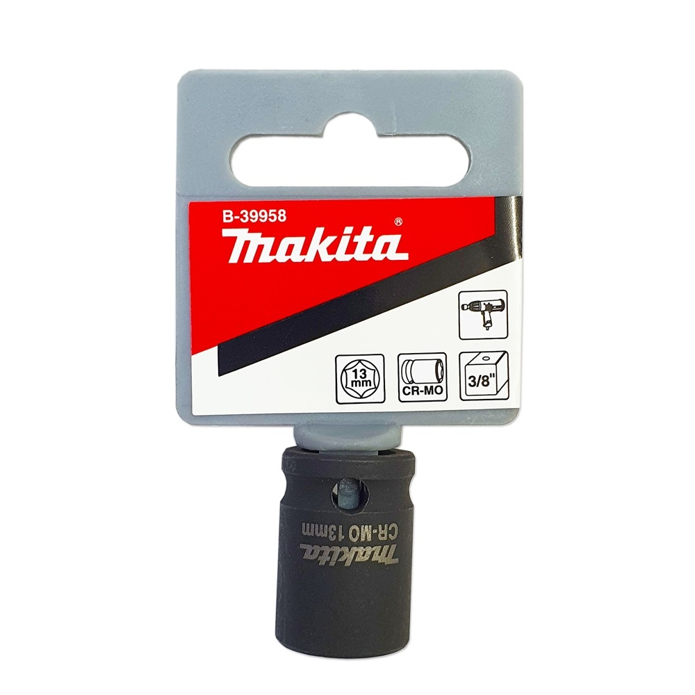 ลูกบล็อก MAKITA B 39958  Impact 3 8 นิ้ว ขนาด 13x28 mm 