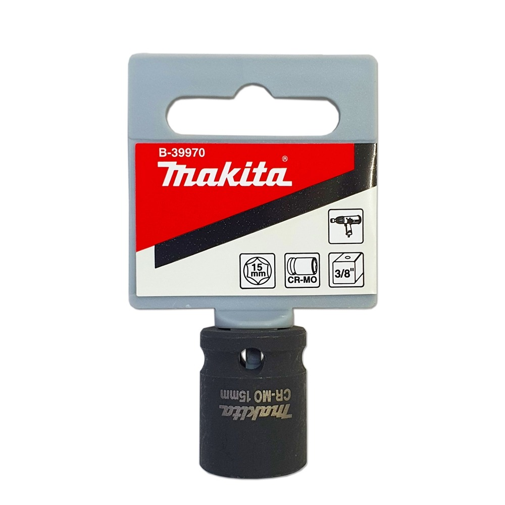 ลูกบล็อก MAKITA B 39970  Impact 3 8 นิ้ว ขนาด 15x28 mm 