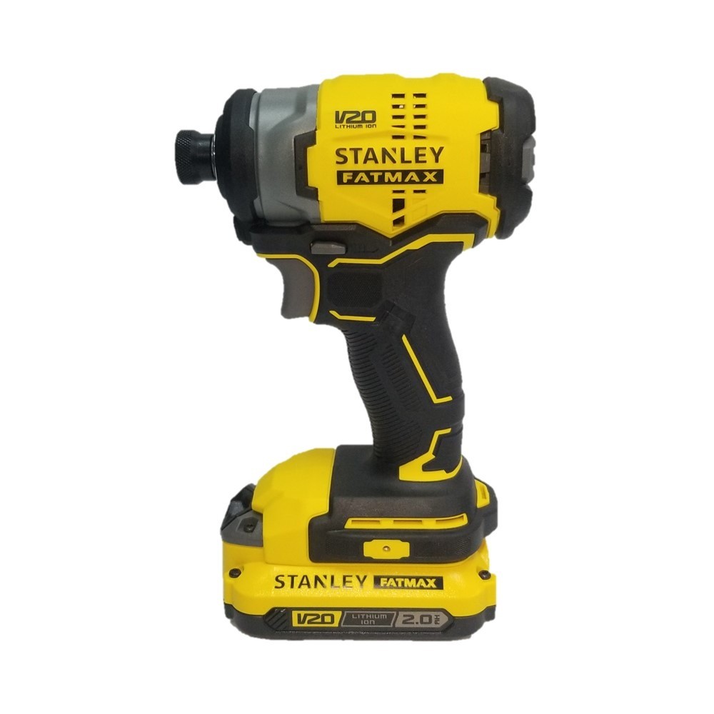 ชุดไขควงกระแทกไร้สายไร้แปรงถ่าน STANLEY SBI810D2K B1 20V พร้อมแบตเตอรี่ 2 0Ah