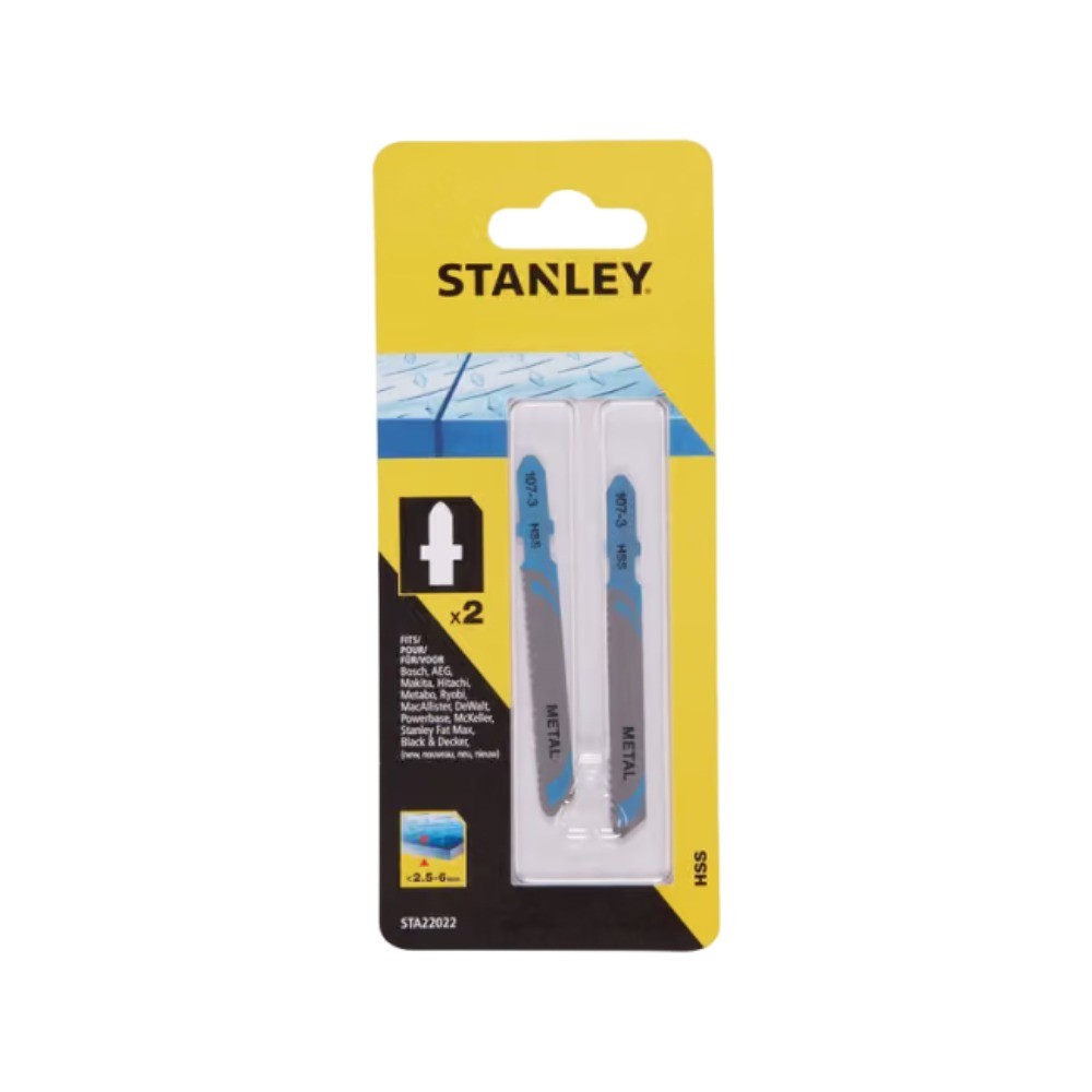 ใบเลื่อยจิ๊กซอว์ตัดเหล็ก STANLEY STA22022 XJ