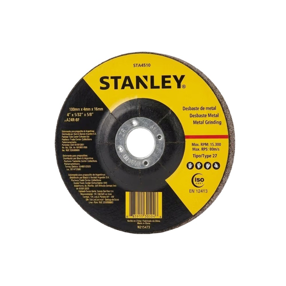 ใบเจียร STANLEY STA4510 4 นิ้ว