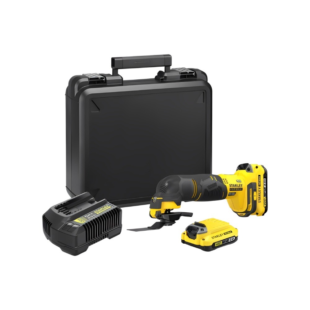 ชุดเครื่องมืออเนกประสงค์มัลติทูลไร้สาย STANLEY SCT500D2K B1 20V พร้อมแบตเตอรี่ 2 0 Ah