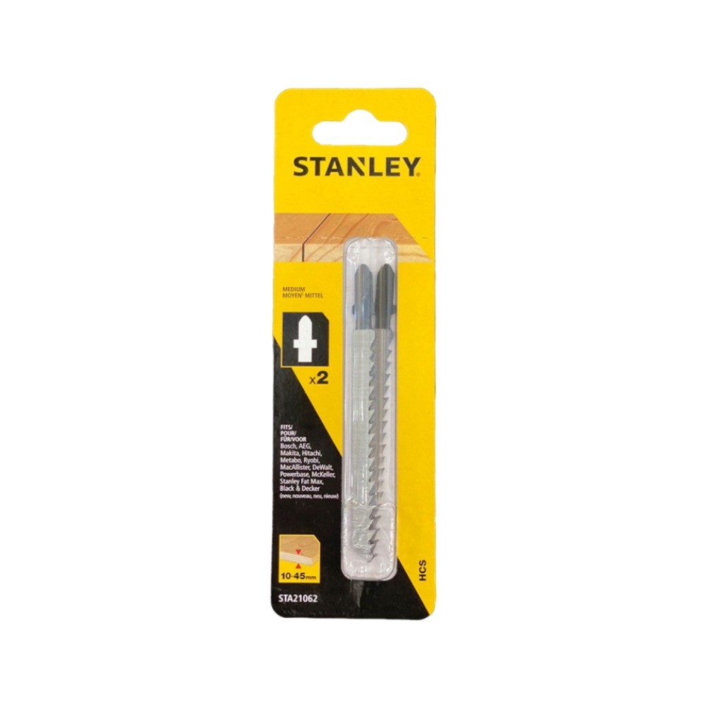 ใบเลื่อยจิ๊กซอว์ตัดไม้ STANLEY STA21062 XJ