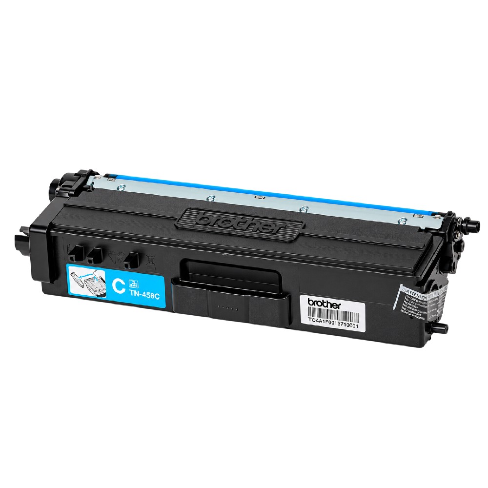 ตลับผงหมึก Brother TN 456C โทนเนอร์ สีฟ้า รองรับ 6 500 แผ่น
