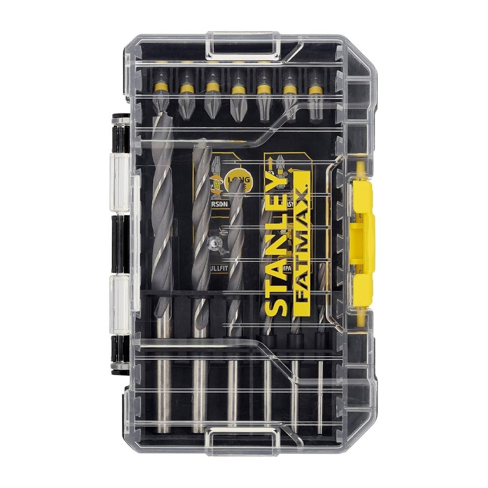 ชุดดอกสว่านและดอกไขควง FATMAX STANLEY STA88554 XJ  19 ชิ้น 