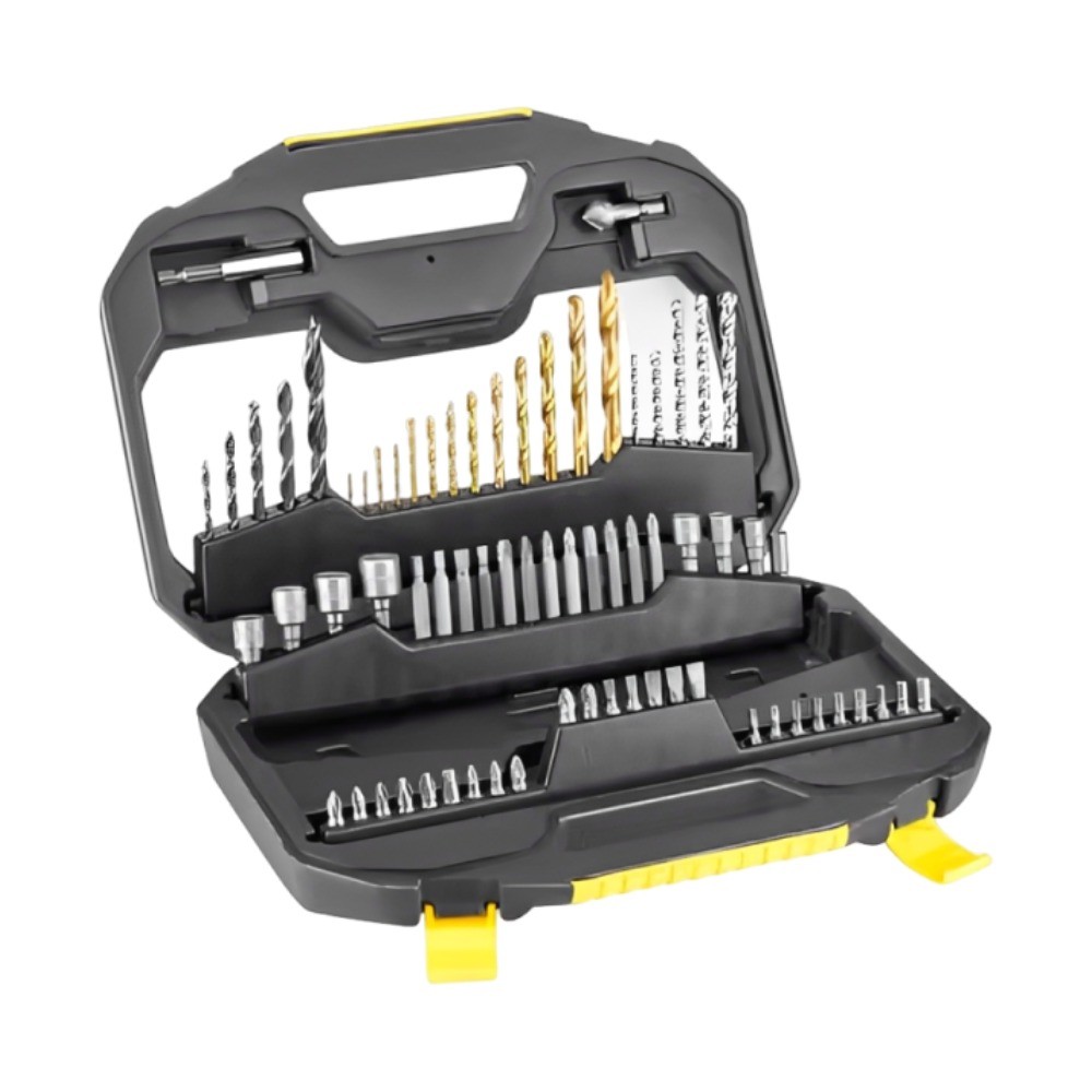 ชุดดอกสว่าน ผสมไทเทเนียม STANLEY STA7184 XJ  70 ชิ้น 