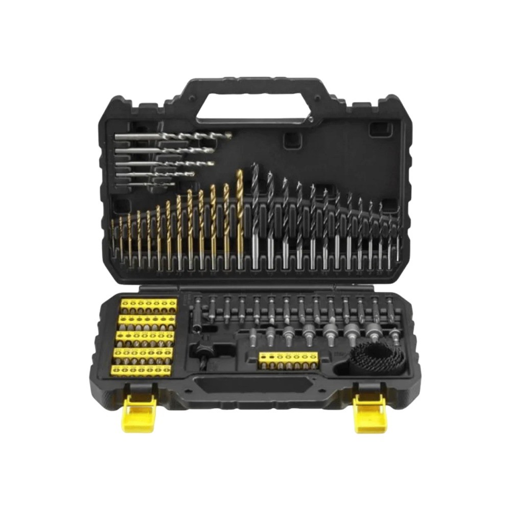 ชุดดอกสว่านและดอกไขควง STANLEY STA88548 XJ  100 ชิ้น 