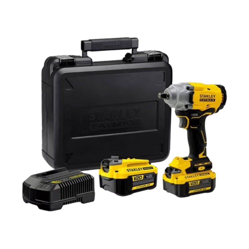 บล็อกไร้สาย STANLEY SBW920M2K B1 ขนาด 1 2 นิ้ว 4 0Ah