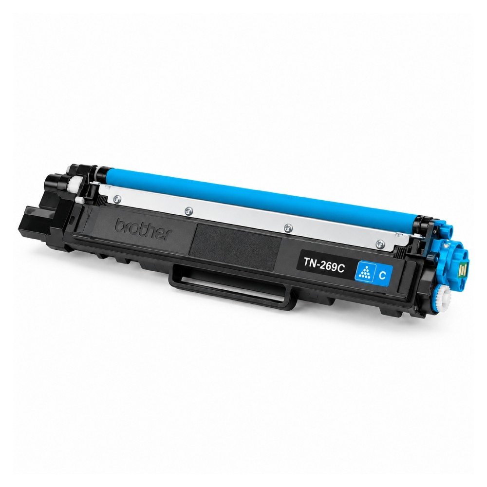 ตลับผงหมึก Brother TN 269C โทนเนอร์ สีฟ้า รองรับ 1 200 แผ่น