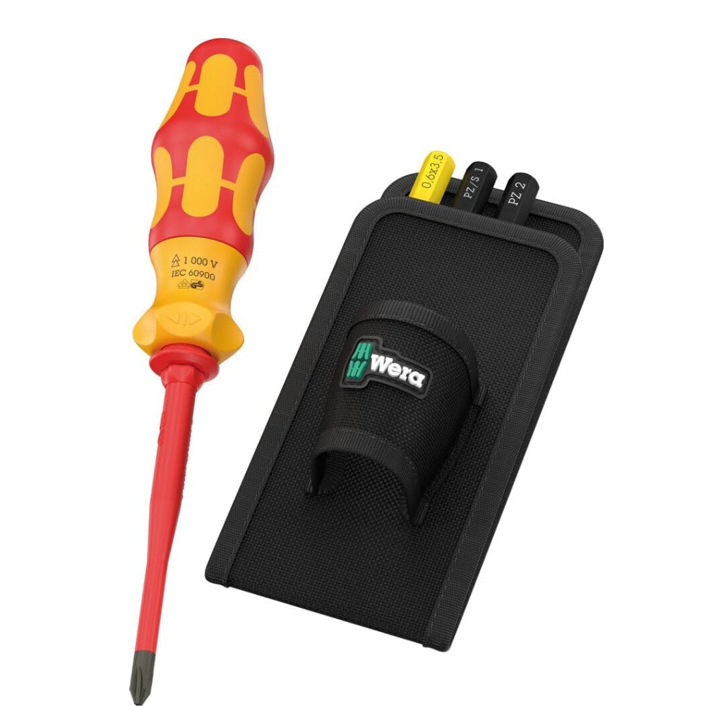 ชุดไขควง Wera Kraftform Kompakt VDE GO RA 1 05006620001 ชุด 5 ชิ้น
