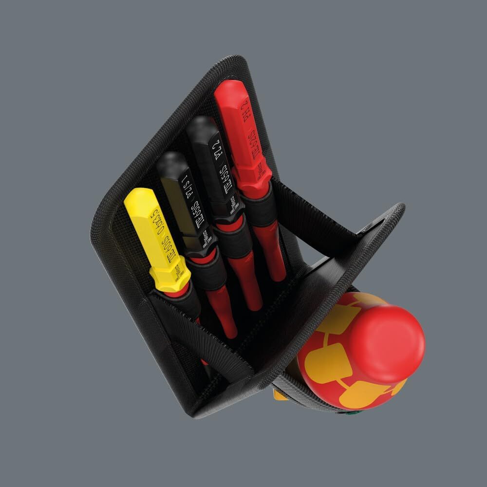ชุดไขควง Wera Kraftform Kompakt VDE GO RA 1 05006620001 ชุด 5 ชิ้น
