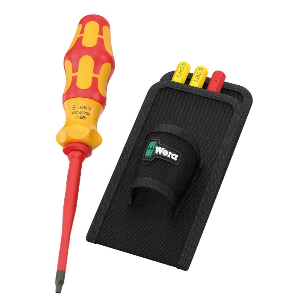 ชุดไขควง Wera Kraftform Kompakt VDE GO RA 3 05006622001 ชุด 5 ชิ้น