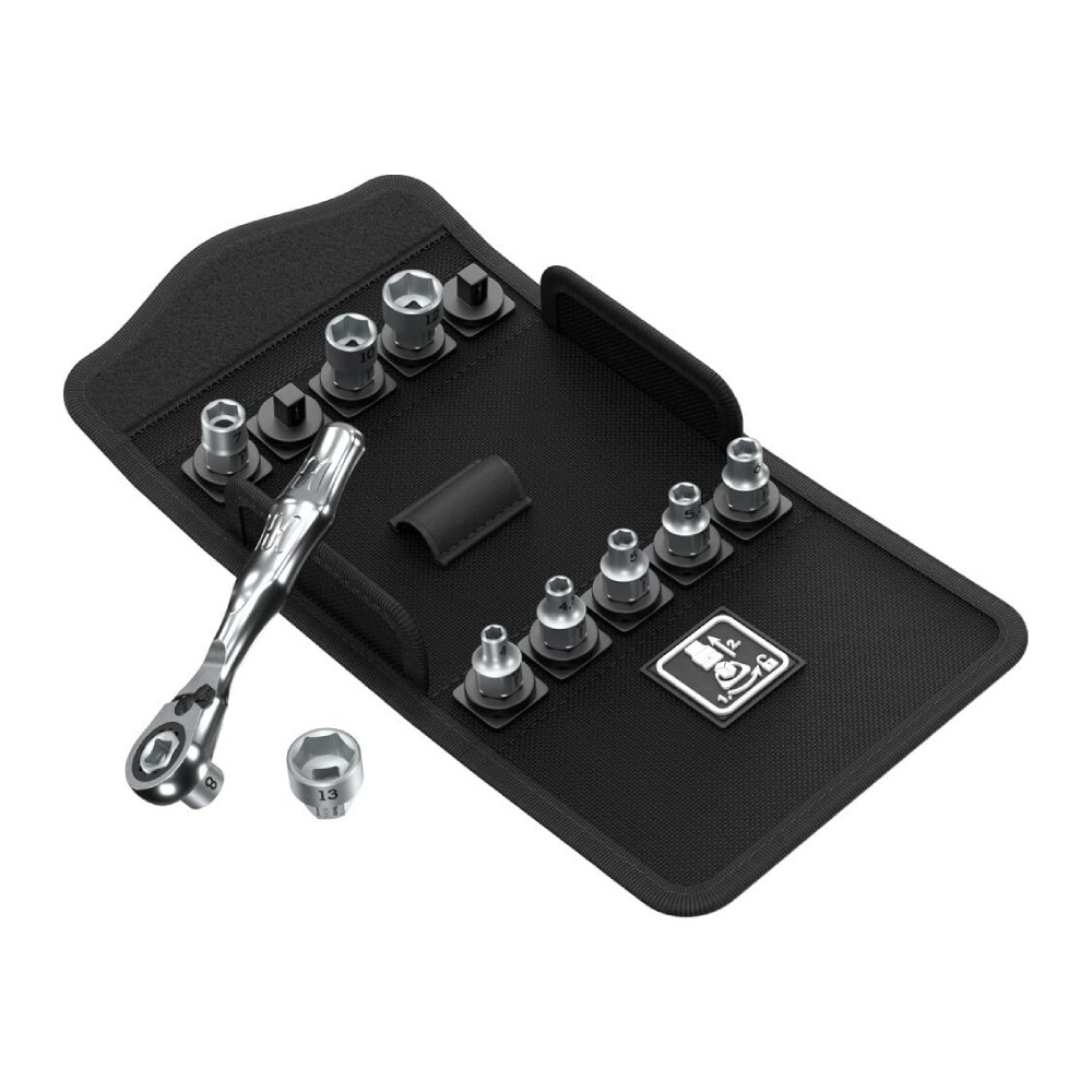 ชุดประแจ Wera Kraftform Kompakt Zyklop Mini 2 set 1 05135021001 ชุด 11 ชิ้น