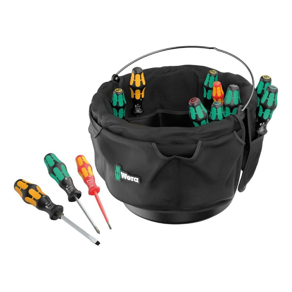 ชุดไขควง Wera 9559 Tool bucket organizer screwdriver set 1 05105100001 ชุด 13 ชิ้น