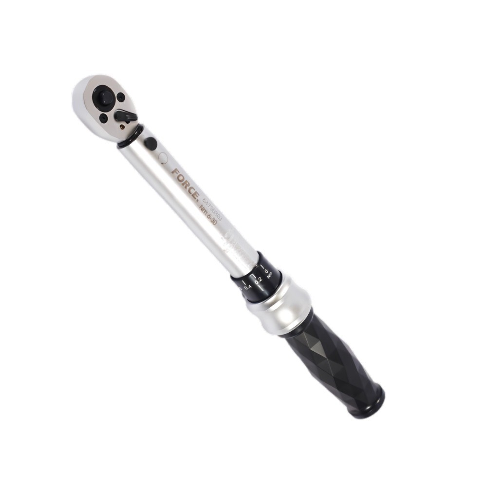 ประแจทอร์ค FORCE F131 6473030J ขนาด 3 8 นิ้ว ช่วงแรงบิด 6 30 Nm ด้ามดำ
