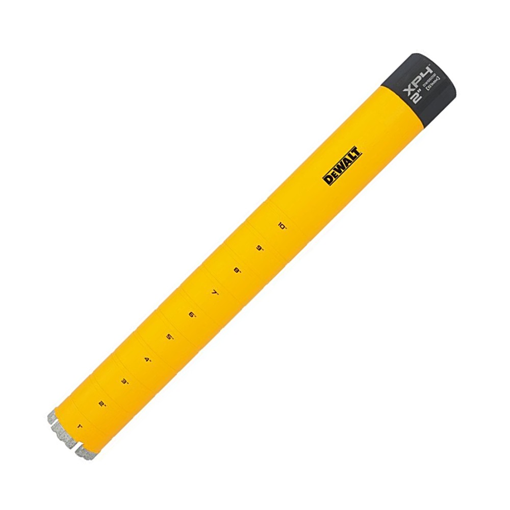 ดอกเจาะคอนกรีตคอร์บิท ดอกเจาะเพชรคอร์ริ่ง DEWALT DW55012 ขนาด 2x14 นิ้ว ใช้สำหรับงานเจาะคอนกรีตเสริมเหล็ก