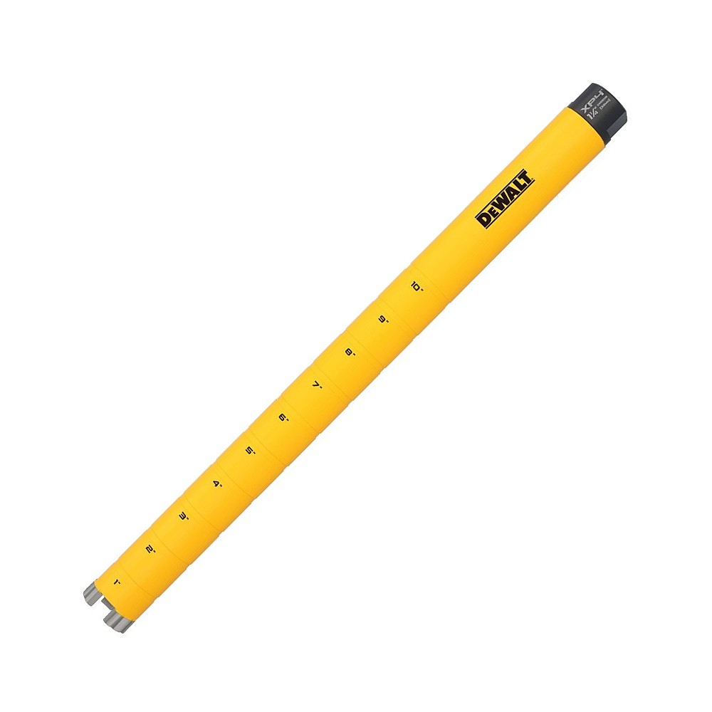 ดอกเจาะคอนกรีตคอร์บิท ดอกเจาะเพชรคอร์ริ่ง DEWALT DW55008 ขนาด 1 1 4x14 นิ้ว ใช้สำหรับงานเจาะคอนกรีตเสริมเหล็ก