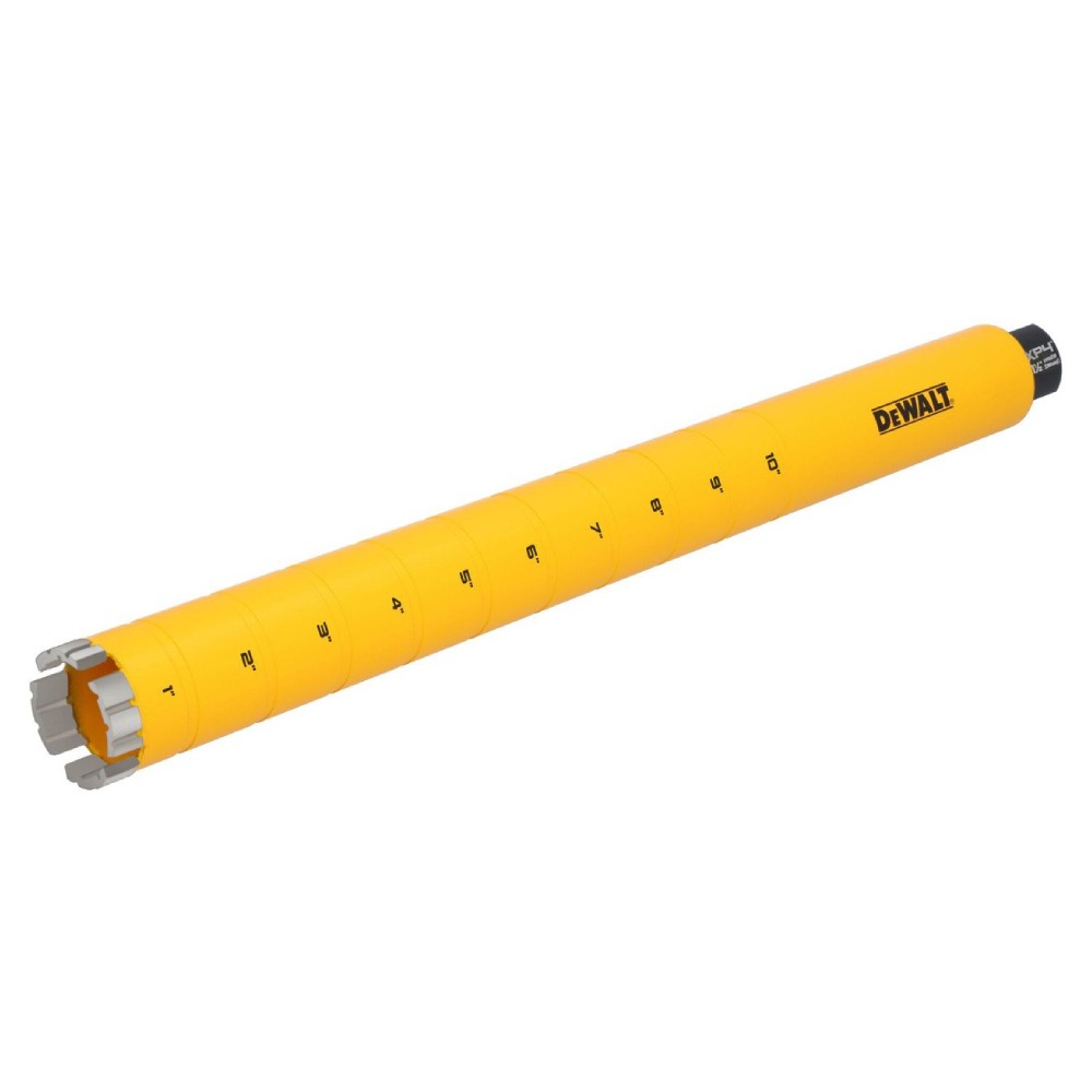 ดอกเจาะคอนกรีตคอร์บิท ดอกเจาะเพชรคอร์ริ่ง DEWALT DW55010 ขนาด 1 1 2x14 นิ้ว ใช้สำหรับงานเจาะคอนกรีตเสริมเหล็ก