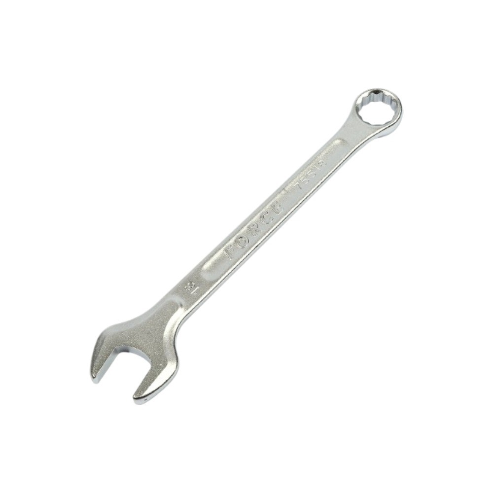 ประแจแหวนข้างปากตาย FORCE F131 75518 เบอร์ 18