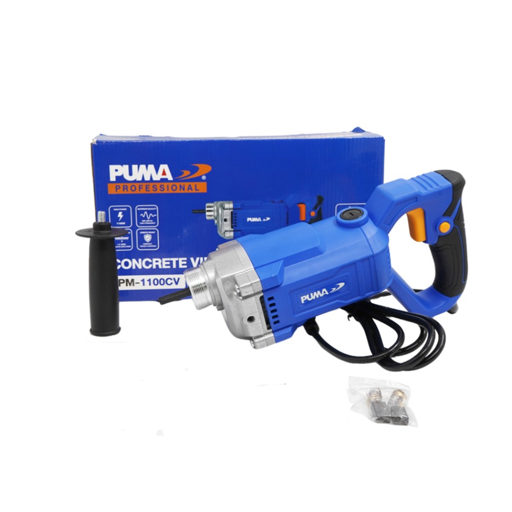 เครื่องจี้ปูนไฟฟ้า PUMA PM 1100CV กำลังไฟ 1100 วัตต์