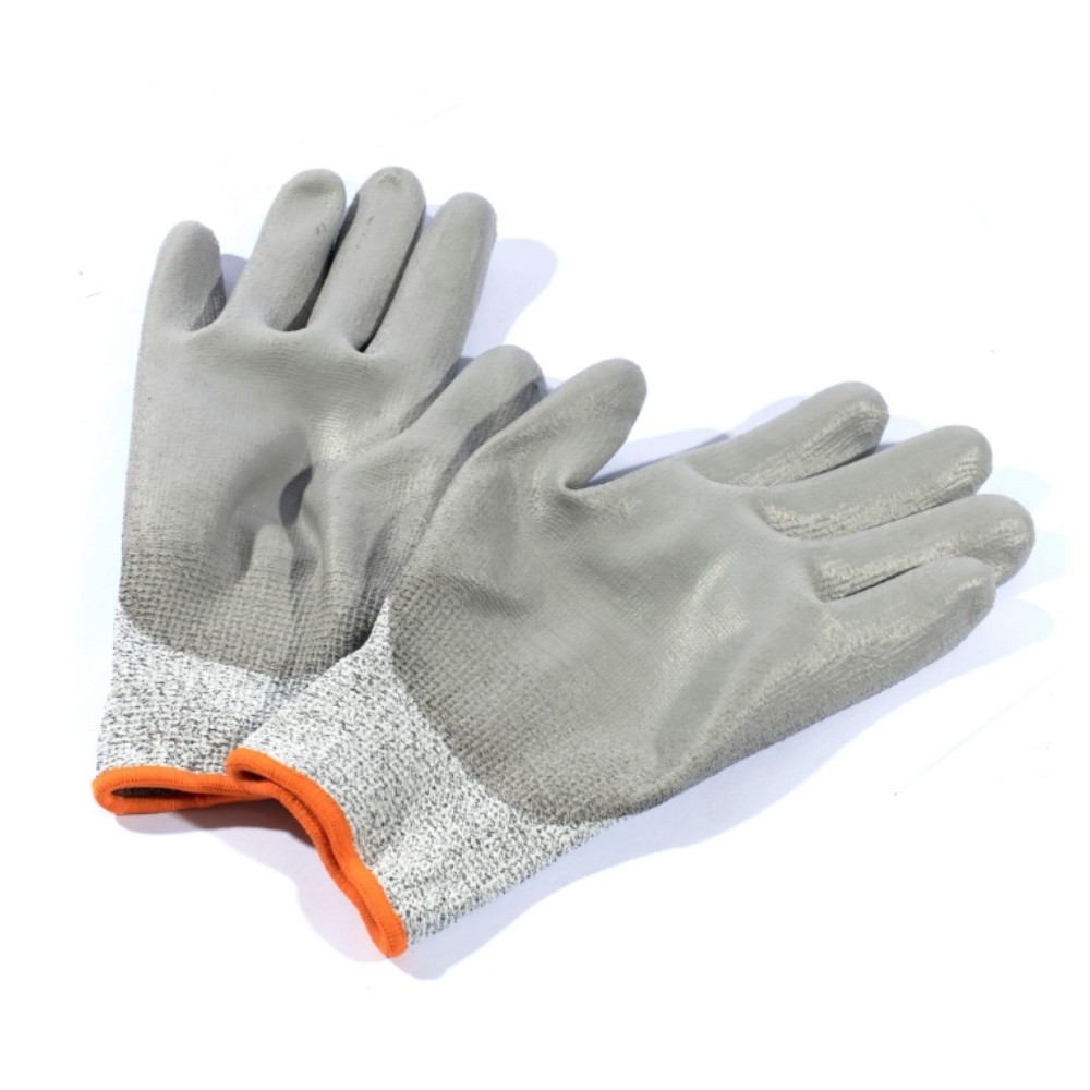 ถุงมือเซฟตี้ INGCO HGCG02 XL เคลือบวัสดุ PU กันบาด ไซส์ XL