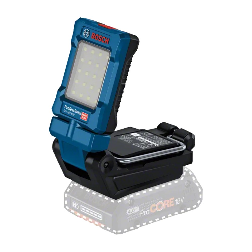 โคมไฟไร้สาย 18V  BOSCH GLI 18V 800 Professional  ตัวเปล่า 