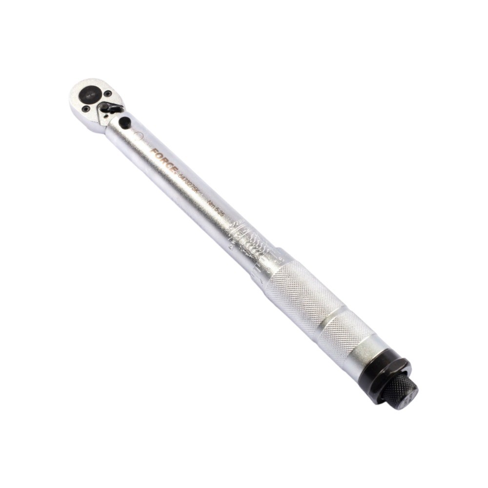 ประแจทอร์ค FORCE F131 6473275K ขนาด 3 8 นิ้ว ช่วงแรงบิด 5–25 Nm ด้ามเหล็ก