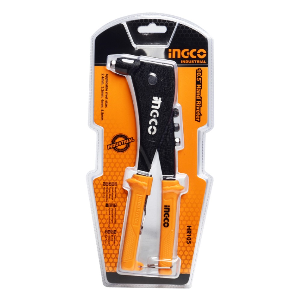 คีมย้ำรีเวทอลูมิเนียม INGCO HR105 ขนาด 10 5 นิ้ว