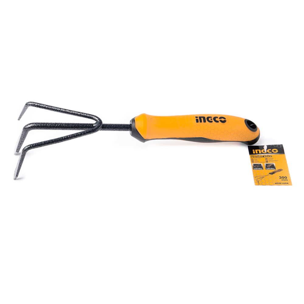 คราดพรวนดิน INGCO HGR1008 ขนาด 300 มม 