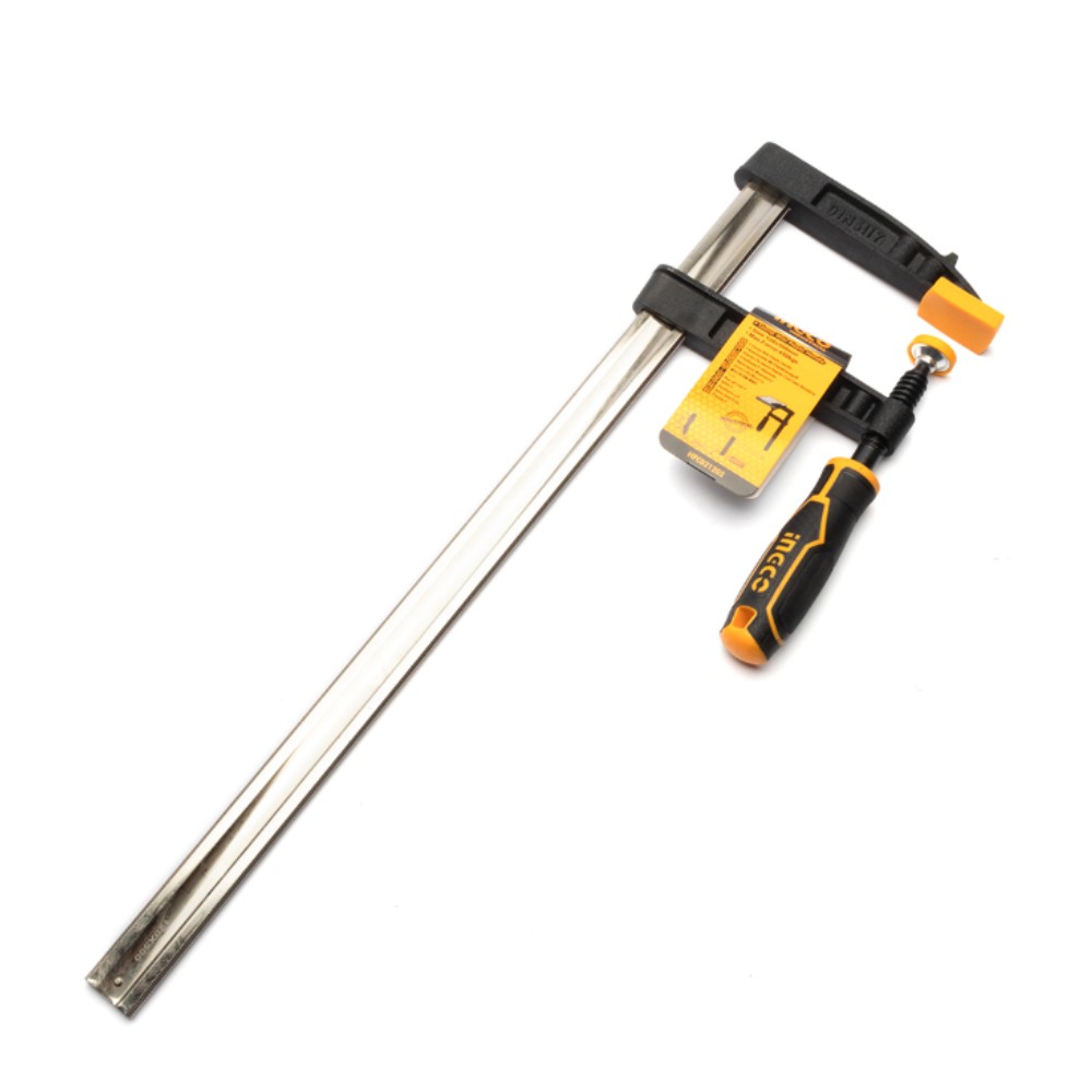 ปากกาจับชิ้นงานตัวเอฟ INGCO HFC021202 ขนาด 120 x 500 มม 