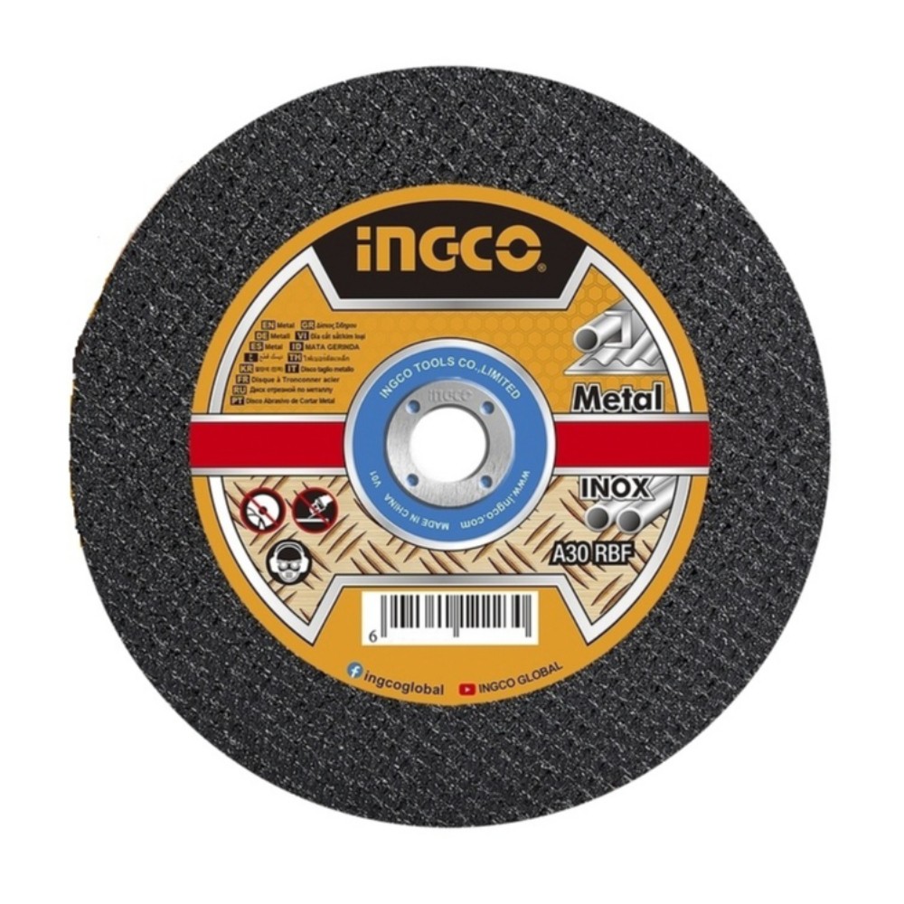 ใบตัดเหล็ก INGCO MCD1210550 ขนาด 4 นิ้ว  50 แผ่น 