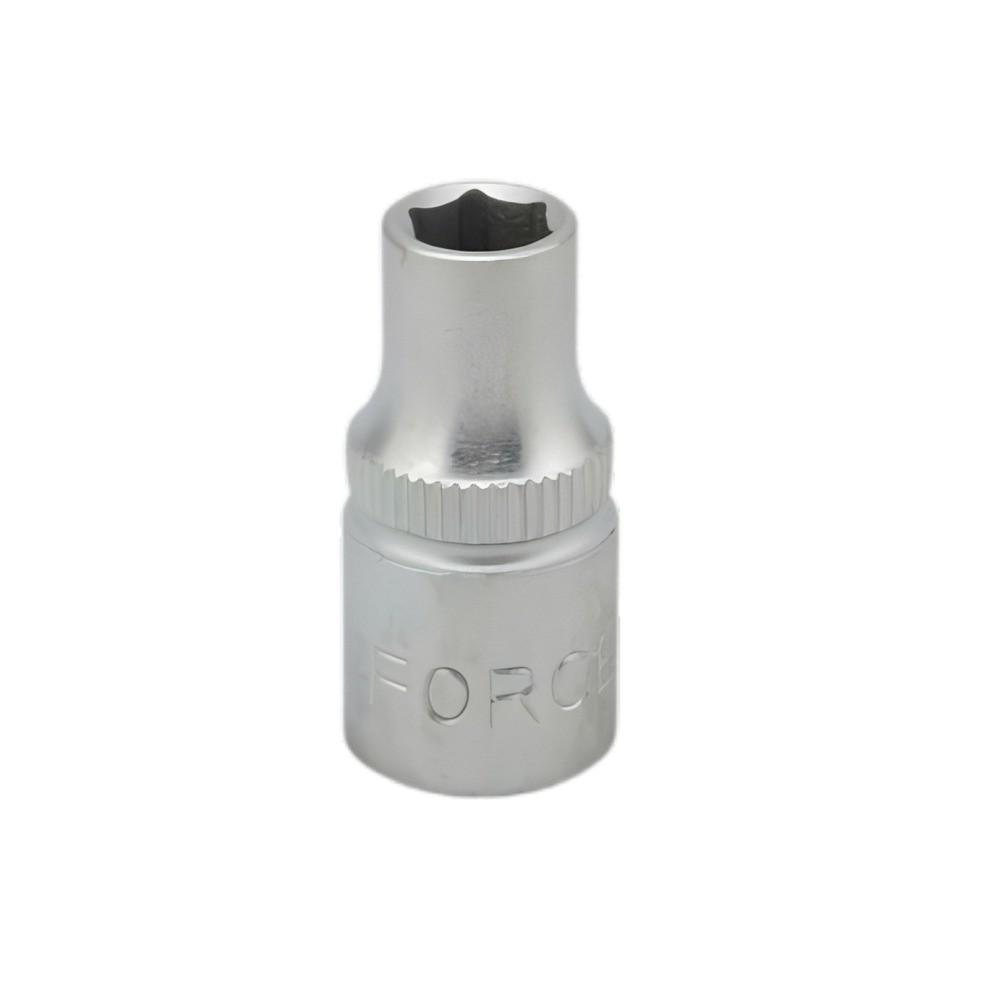 ลูกบ็อกซ์สั้น 6 เหลี่ยม FORCE F131 525055 ขนาด 1 4 นิ้ว เบอร์ 5 5