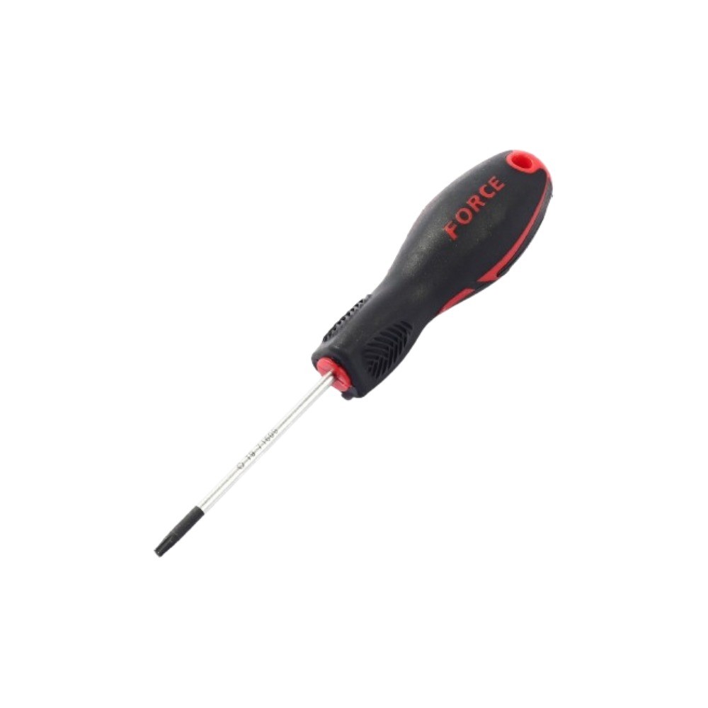ไขควงปากจีบด้ามหุ้มยาง FORCE F131 71609B เบอร์ T9