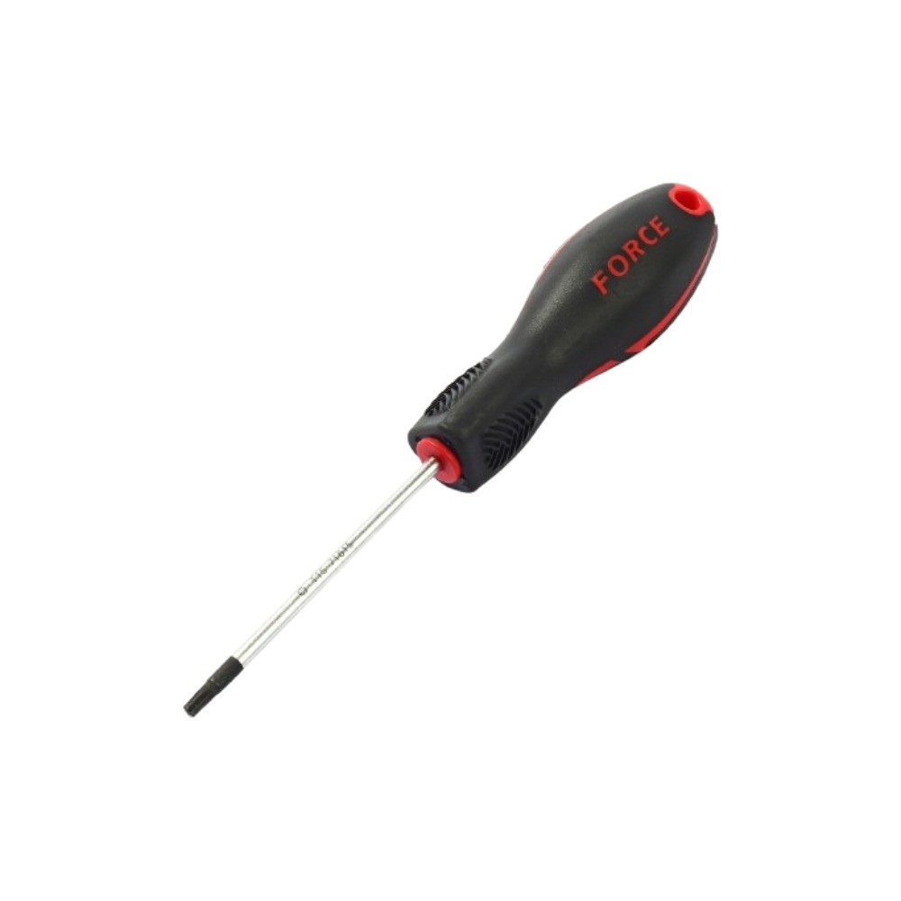 ไขควงปากจีบด้ามหุ้มยาง FORCE F131 71615B เบอร์ T15