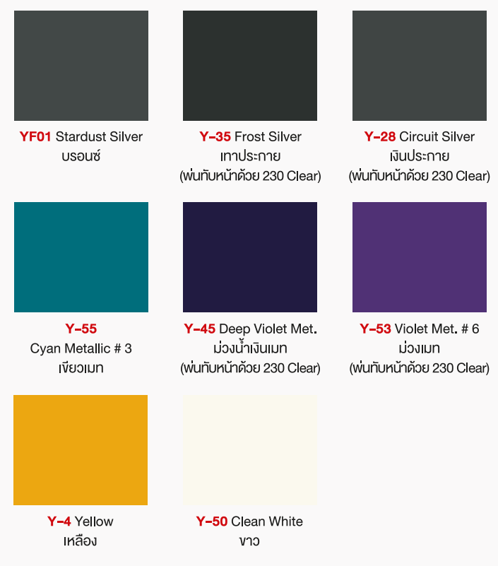 สีสเปรย์มอเตอร์ไซค์และรถยนต์ NIPPON PAINT PYLAC 1000 สำหรับ YAMAHA ขนาด 400 CC