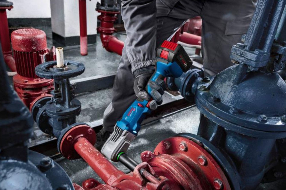 บล็อกกระแทกมุมฉากไร้สาย BOSCH GRS18V 330 Professional ขนาด 1 2 นิ้ว แรงบิด 560 นิวตันเมตร  ตัวเปล่า 