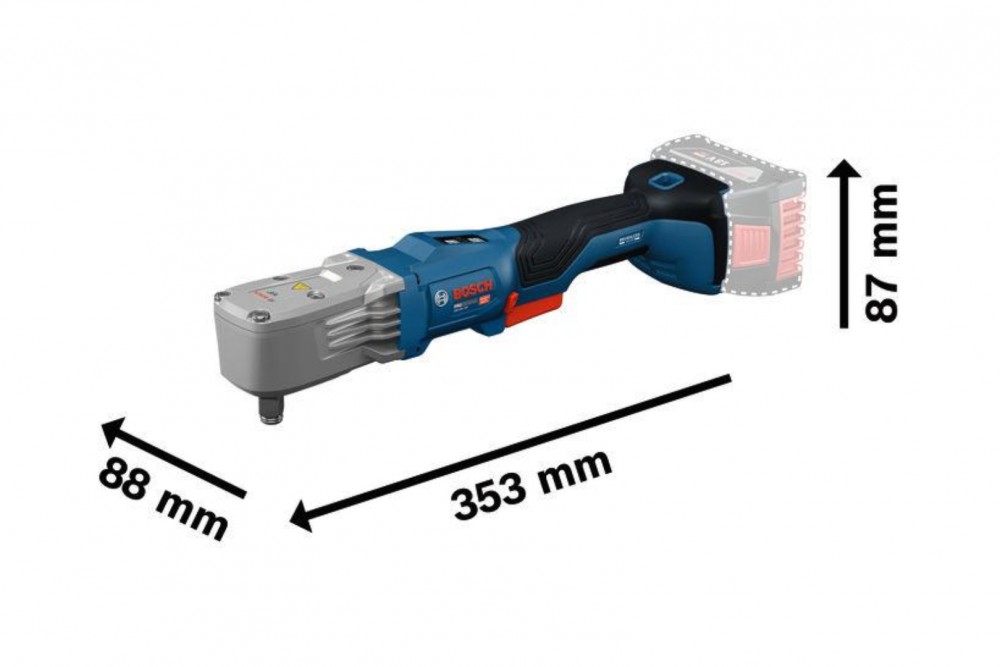 บล็อกกระแทกมุมฉากไร้สาย BOSCH GRS18V 330 Professional ขนาด 1 2 นิ้ว แรงบิด 560 นิวตันเมตร  ตัวเปล่า 