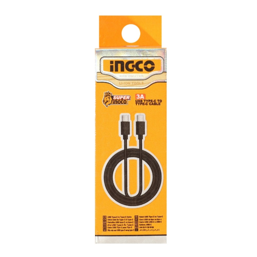 สายชาร์จ USB Type C to C INGCO IUCC02 ขนาด 1 เมตร