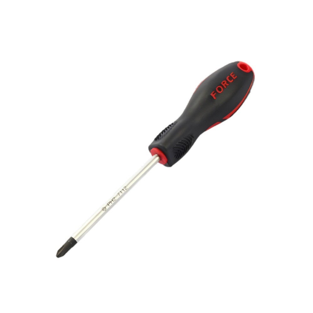 ไขควงปากแฉกก้านกลม FORCE F131 7112B เบอร์ PH2