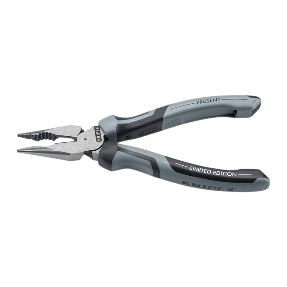 คีมปากจิ้งจก KNIPEX 08 22 185 S01 Pliers Limited Edition 2026 ขนาด 185 มม   ด้ามยาง 2 ชั้น 