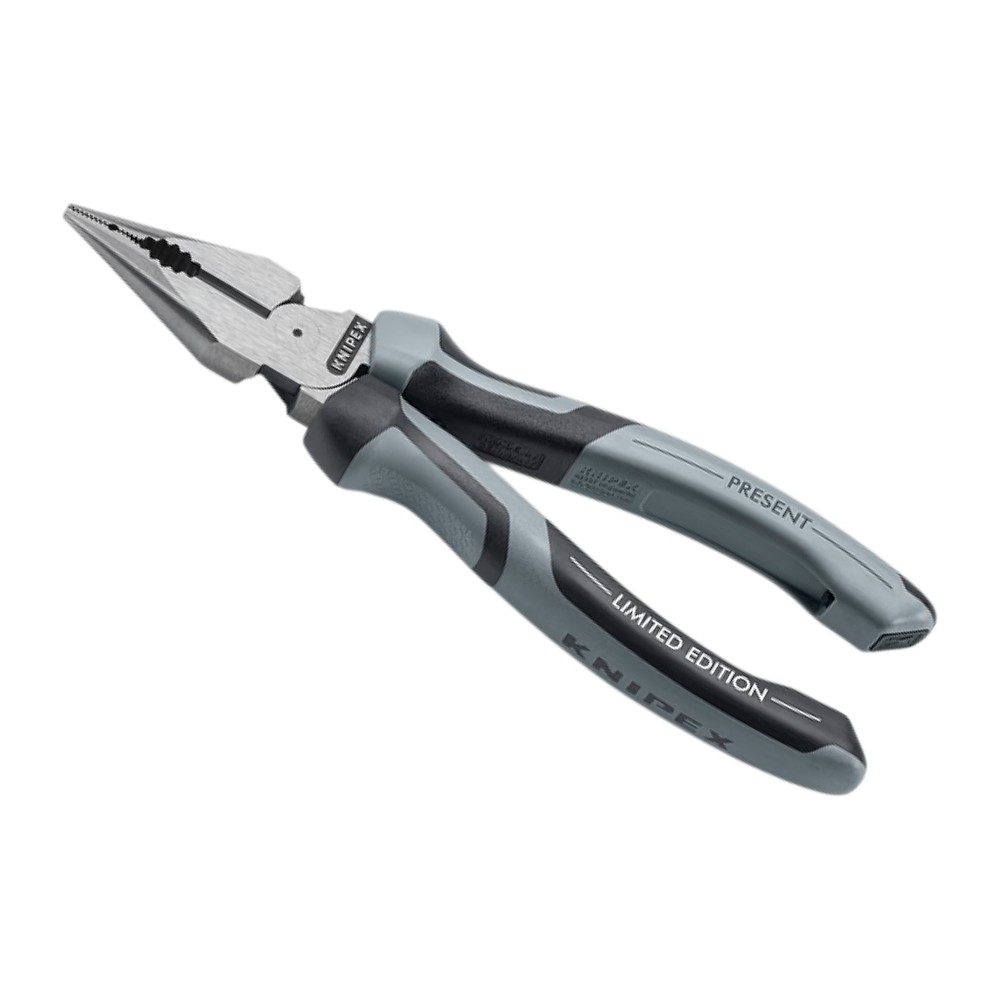 คีมปากจิ้งจก KNIPEX 08 22 185 S01 Pliers Limited Edition 2026 ขนาด 185 มม   ด้ามยาง 2 ชั้น 