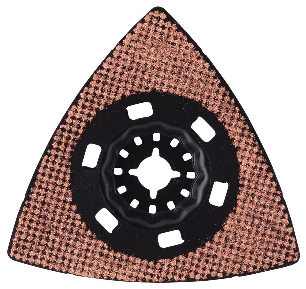 ใบมัลติทูล ฐานขัดกระดาษทราย สามเหลี่ยม #100 MAKITA TMA086 ขนาด 90mm (B-69820) (STARLOCK)