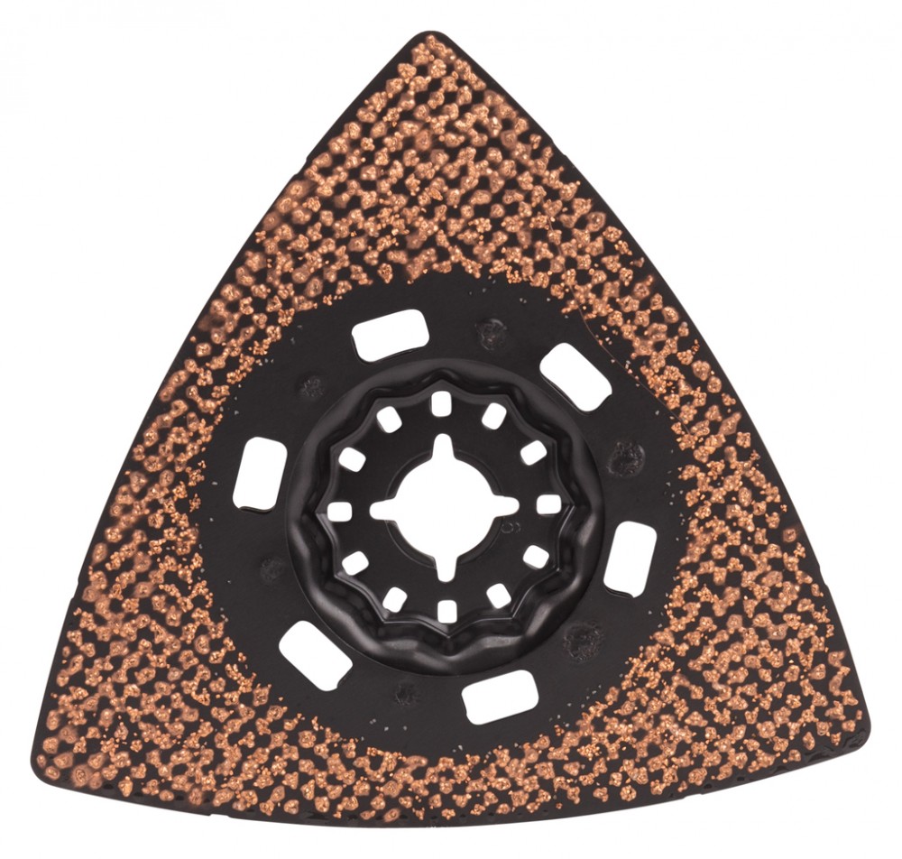 ใบมัลติทูล ฐานขัดกระดาษทราย สามเหลี่ยม #60 MAKITA TMA085 ขนาด 90mm (B-69814) (STARLOCK)