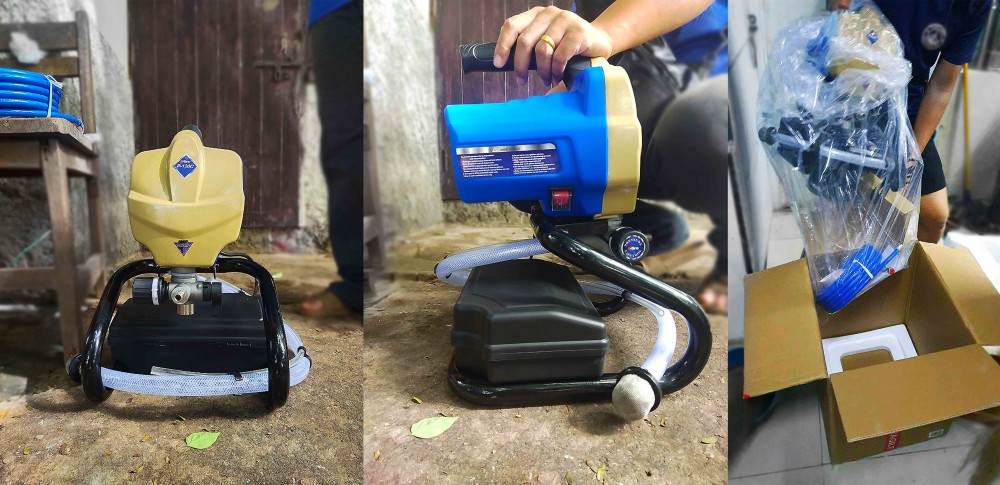 เครื่องพ่นสีแบบ Airless WUFU P-120C