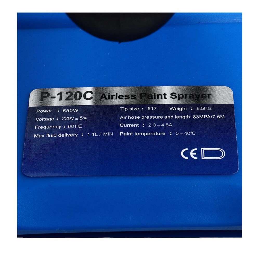 เครื่องพ่นสีแบบ Airless WUFU P-120C