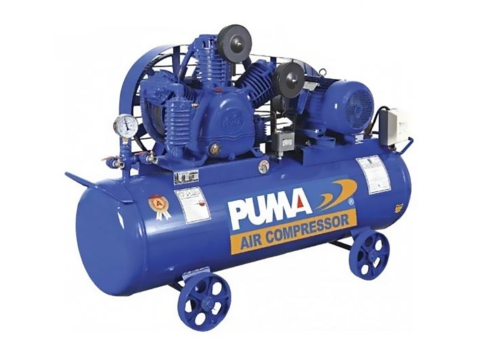 ปั๊มลม PUMA TPP75-PPM380V-MG 7.5HP ถัง315L. (2 ลูกสูบ)