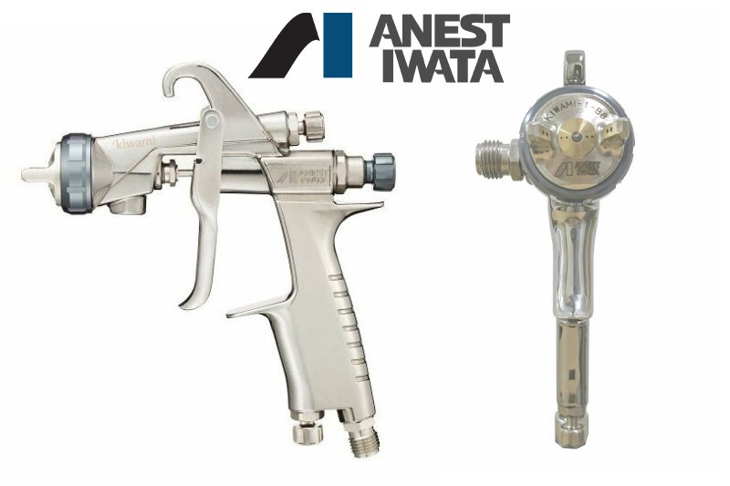 กาพ่นสี Anest Iwata KIWAMI-1-14B8 กาบน กระป๋องข้าง หัวพ่น 1.4 mm.