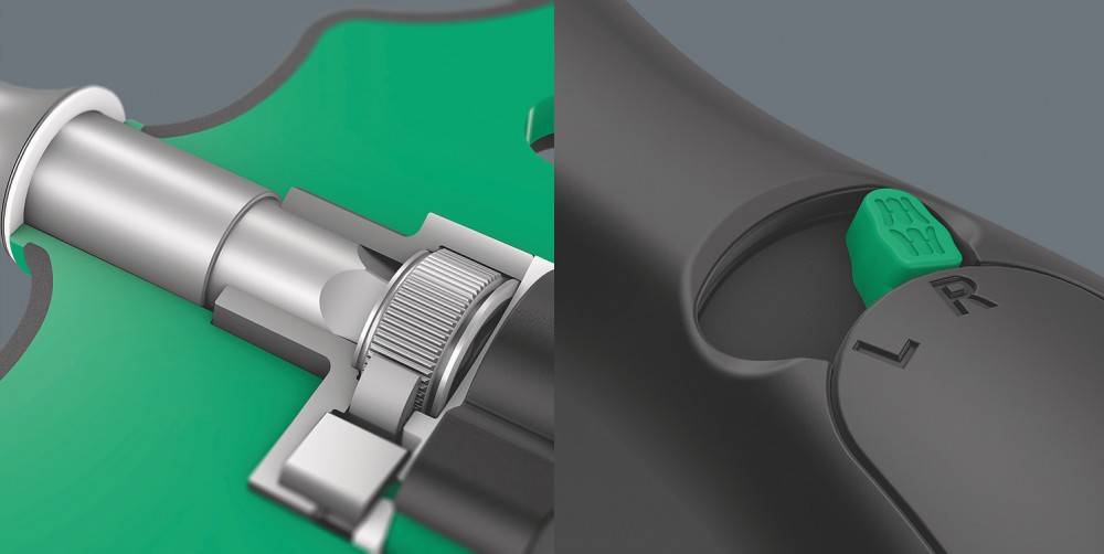 ประแจก๊อกแก๊กตัวที Wera 416 RA Rapidaptor ratchet 05023461001